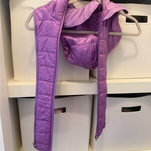 Lululemon Athletica Kids Puffer Jacket in Lavender